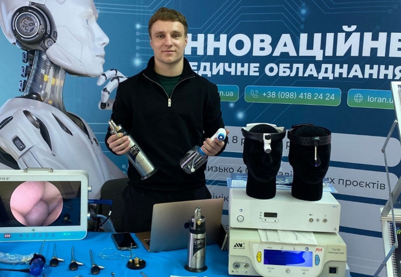 Лоран на конференції оториноларингологів України в Івано-Франківську